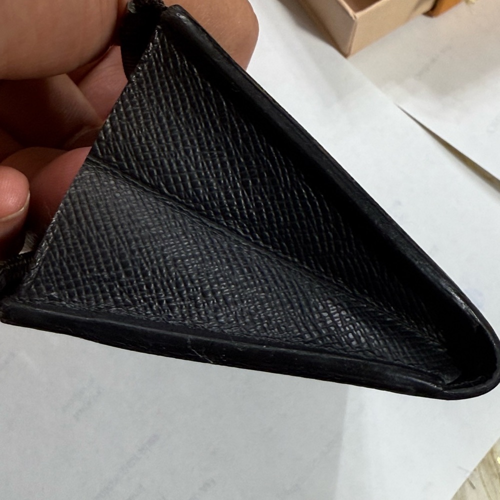 Louis Vuitton Eclipse Coin Purse Wallet Black - Picture 6 of 16